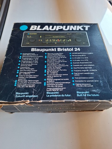 Ovp original blaupunkt bristol - original,