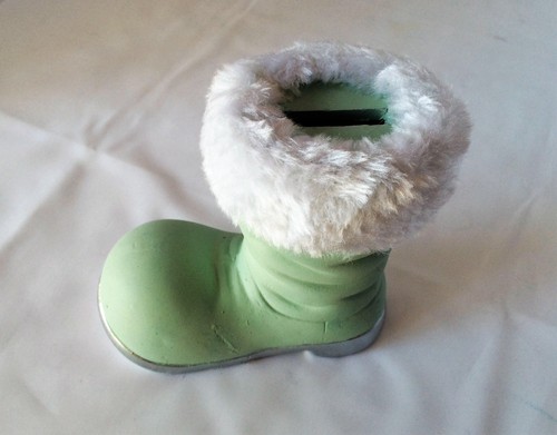 Spardose nikolaus stiefel - spardose,