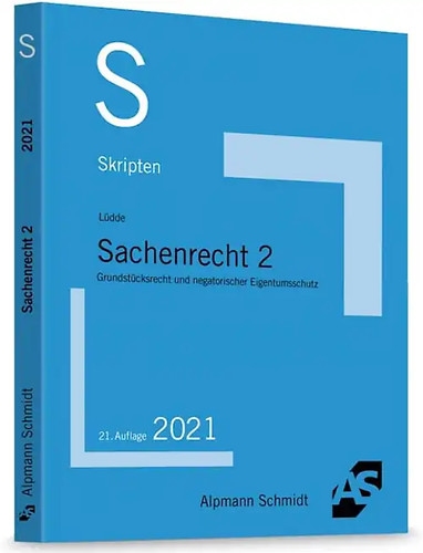 Skript sachenrecht - skript, 2