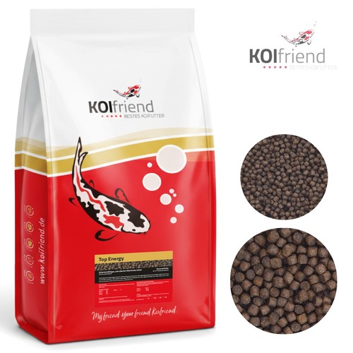 Koifutter top energy 3mm - top, kg