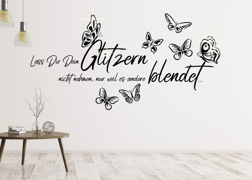 Wandtattoo wohnzimmer spruch - wandtattoo,