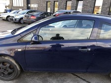 Opel Corsa D Tür vorn links Fahrertür nur für 3 türer Z20Z Royalblau