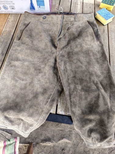Vintage ddr kniebund - kniebund, lederhose