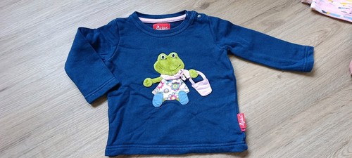 Pullover dunkelblau mit frosch - pullover,