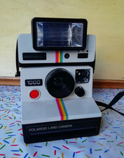 POLAROID LAND CAMERA Supercolor 1000 Sofortbild mit Blitz POLATRONIC 1