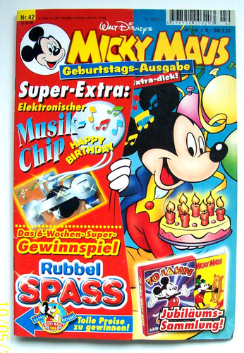 Micky maus 1998 - micky, beil