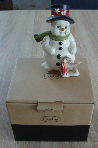 Goebelfigur schneemann mein - goebelfigur, schneemann-mein