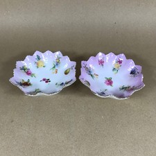 Paar Vintage Blumen- und