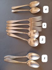 Altes Besteck WM.Rogers & Son |  versilbert A1, AA, 9 Teile, Vintage