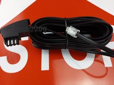 TAE Anschlusskabel Systemtelefon Modell 60  Eumex 312  Focus schwarz 6m