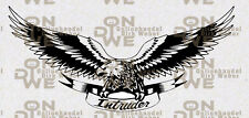 Aufkleber "Adler + Intruder"