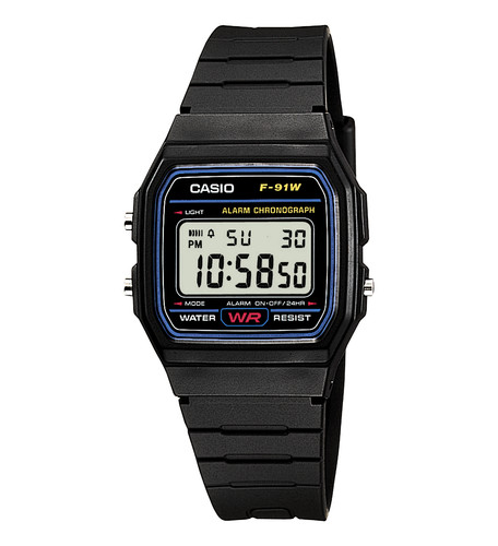Casio 91w 1yeg vintage - casio, f-91w-1yeg