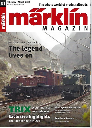 Marklin magazin english - magazin, (english