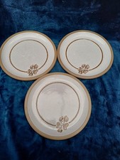 3 Sehr Alte Teller Midwinter Stoneware England Vintage Retro