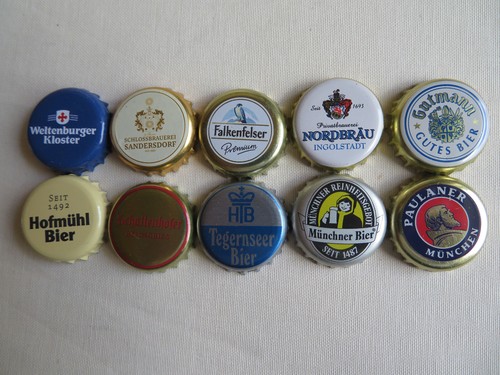 Bier kronkorken - 10,