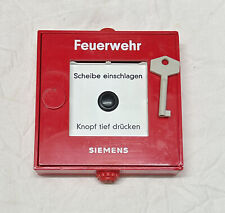 Türklingel Druckknopfmelder Türklingelknopf Feuerwehr Haustürklingel Siemens sch
