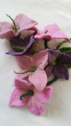 Blütengirlande merinowolle - blütengirlande,