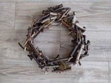 Natur Kranz aus Asten Vintage