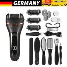 Elektrisch Hornhautentferner Pediküre Fußpflege Hornhauthobel Hornhautraspel USB