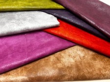 KUNSTLEDERRESTE Stoff Basteln Distress Look Farben 1kg/400gm gemischt