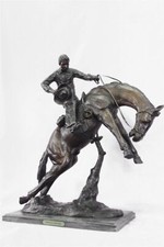 100% Bronze Statue 24 "