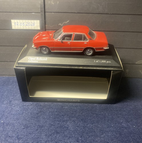 Minichamps opel rekord - 1:43,,