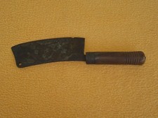 Uraltes Werkzeug Hackmesser Beil mit Holzgriff Hackbeil  L gesamt ca 33 cm