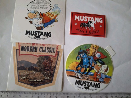 Alte aufkleber mustang - aufkleber,