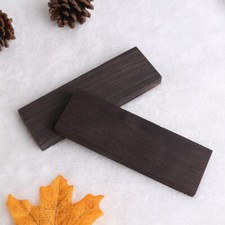 2 Stück Ebenholz Holz Rohling