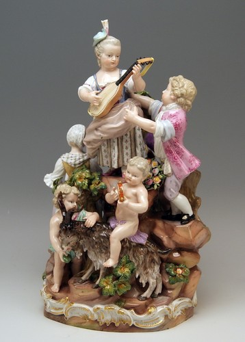 Meissen gruppe ländliches - meissen,