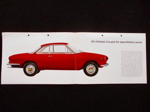 Nsu fiat 1500 coupe a4 - nsu, 8s