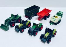 SIKU Farmer - 4 x Traktor + 3 x Anhänger - 1:87 - GUT   #3871