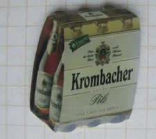 KROMBACHER PILS / FLASCHEN SIXPACK ............................ .Bier-Pin (135f)