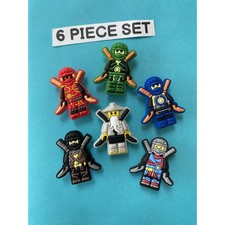 6x Lego Ninjago Ninja Jungen