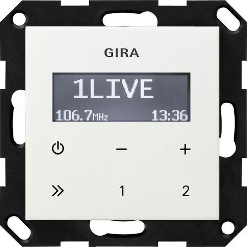 Gira 228403 unterputz radio - gira,