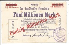 Landkreis Flensburg,Überdruck