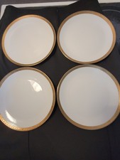 VIER VINTAGE KUCHENTELLER VON