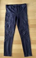 Black Orchid, Bikerhose, Jeans, schwarz, Gr. 28, neuw., Wildlederimitat