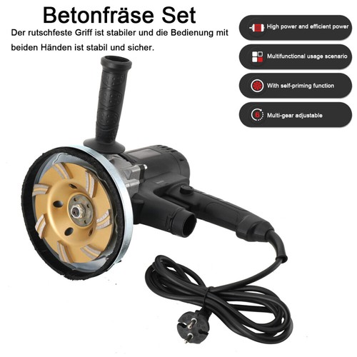 Betonschleifer betonfräse set - betonschleifer,