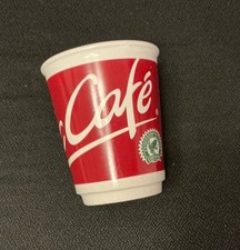 Mc Donalds Keramik Becher Mug 2008 Bordeaux Rot- Braun MC Cafe