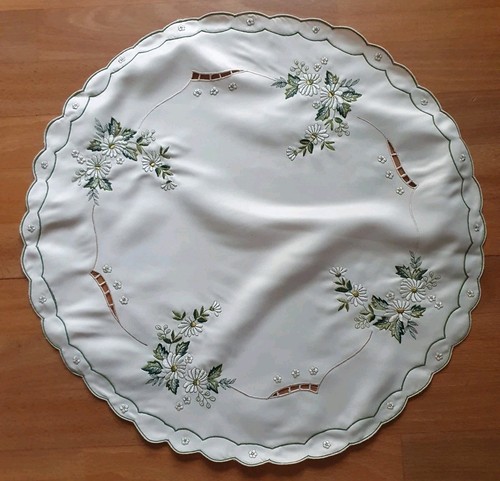 Tischdecke bestickt - tischdecke,,
