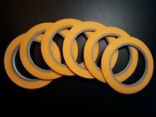 Konturen- Zierlinienband, FineLine Tape, Linierband, Washi Tape Orange