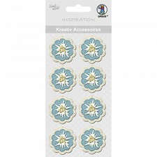 3D Sticker Aufkleber Edelweiss