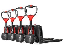 4x Stück Elektrohubwagen F4 EP Equipment 1,5 t Lithium-Ionen Akku Handhubwagen