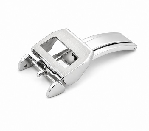 Faltschließe edelstahl silber - faltschließe,