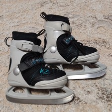 K2 Kinder Schlittschuhe verstellbare Größe 29-34 sehr guter Zustand