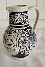 Steingut / Keramik - Krug klein  - 0,25 l  - Gerz W. Germany   (S13/14)