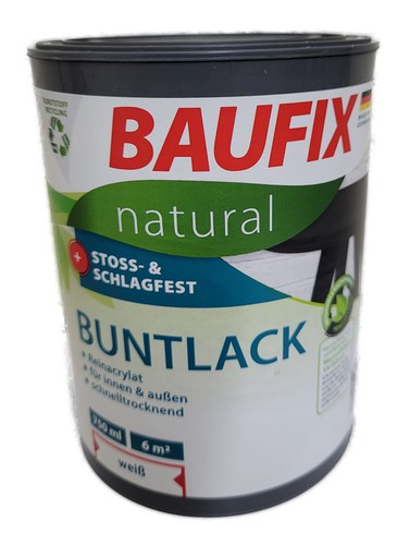 Baufix natural buntlack 75l - baufix, 0,75l