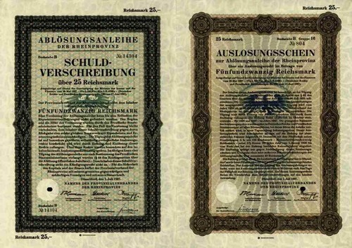 Rheinprovinz 1927 düsseldorf - rheinprovinz,