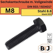 DIN 933 M8 Sechskantschrauben